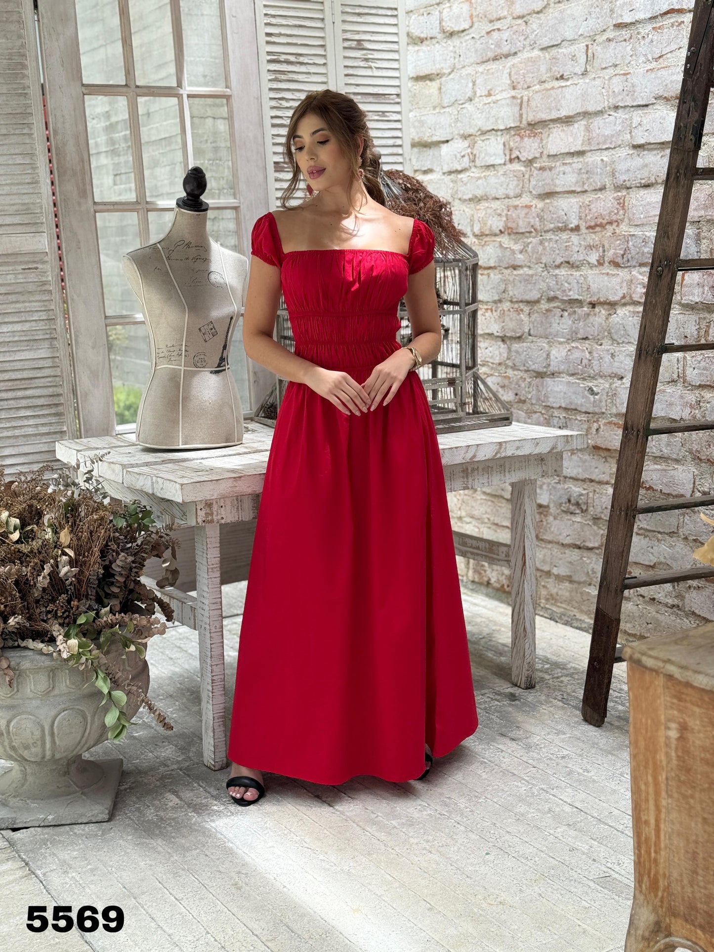 VESTIDO LARGO MaluWoman