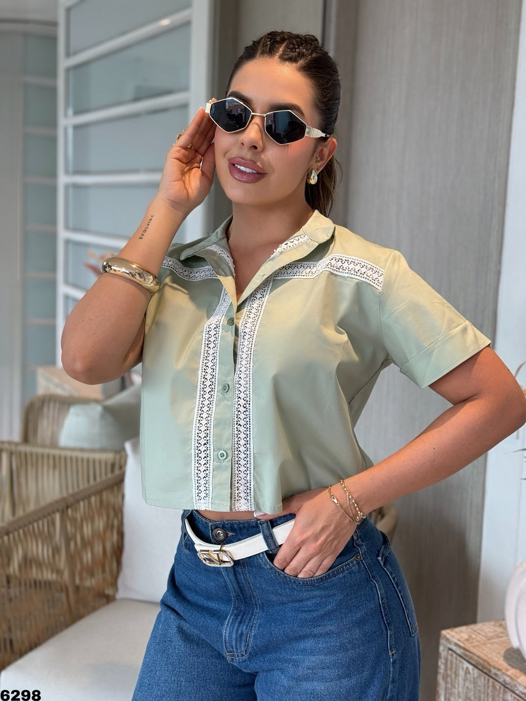 HERMOSA BLUSA CHANNEL MaluWoman