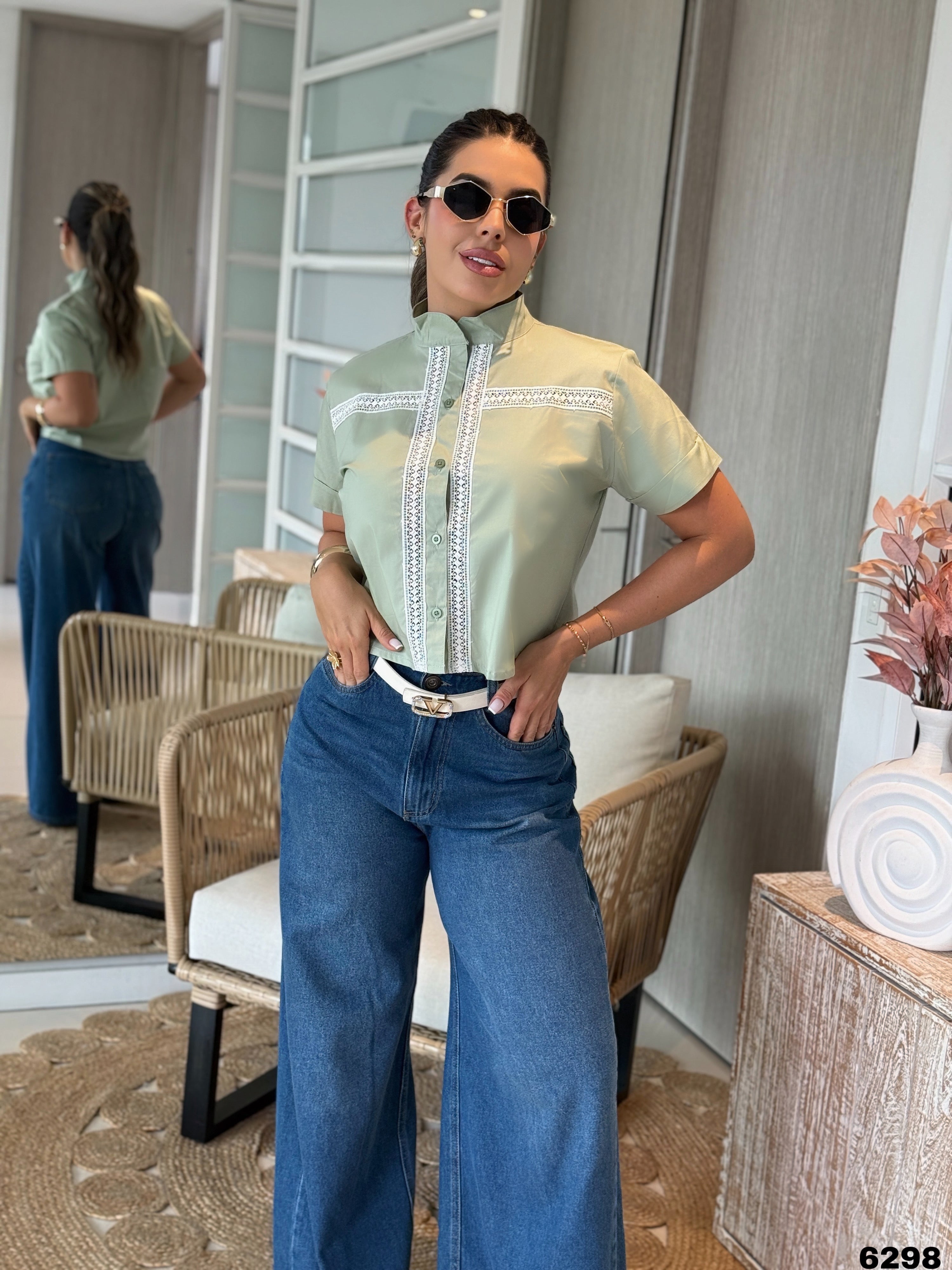 HERMOSA BLUSA CHANNEL MaluWoman