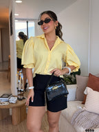 BLUSA PLANO GLOBO MERCEDES
