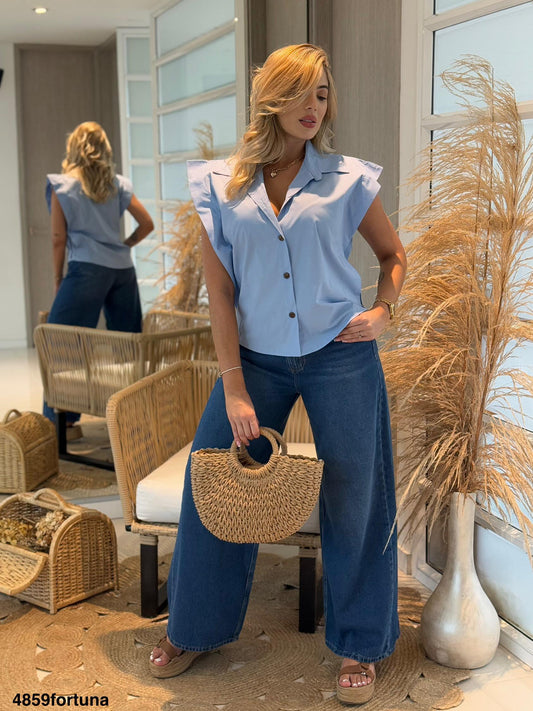 BLUSA ALETAS FORTUNA MaluWoman