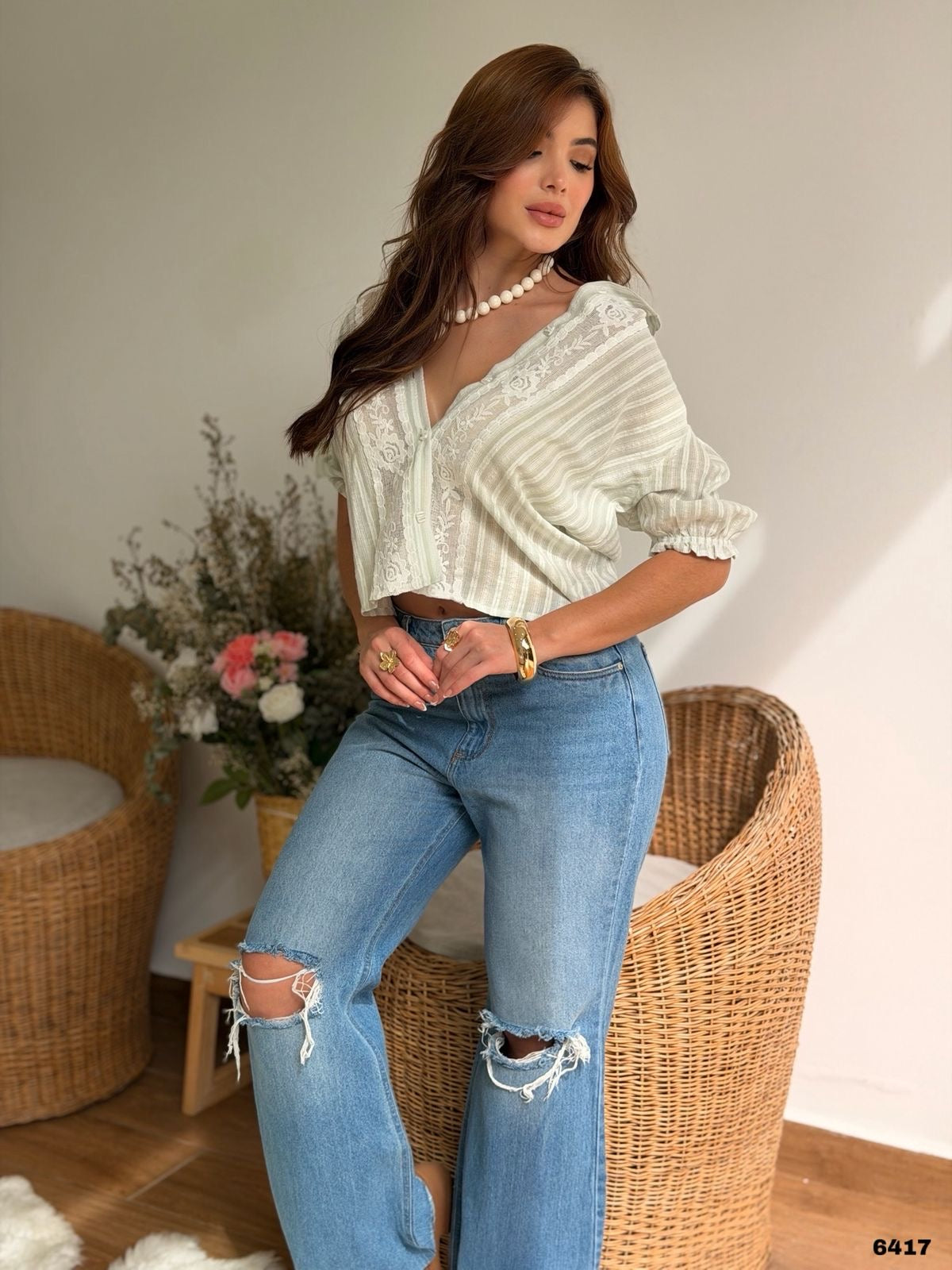 HERMOSA BLUSA NAR MaluWoman