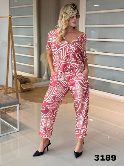 CORAL CONJUNTO ESTRELLA MANGO