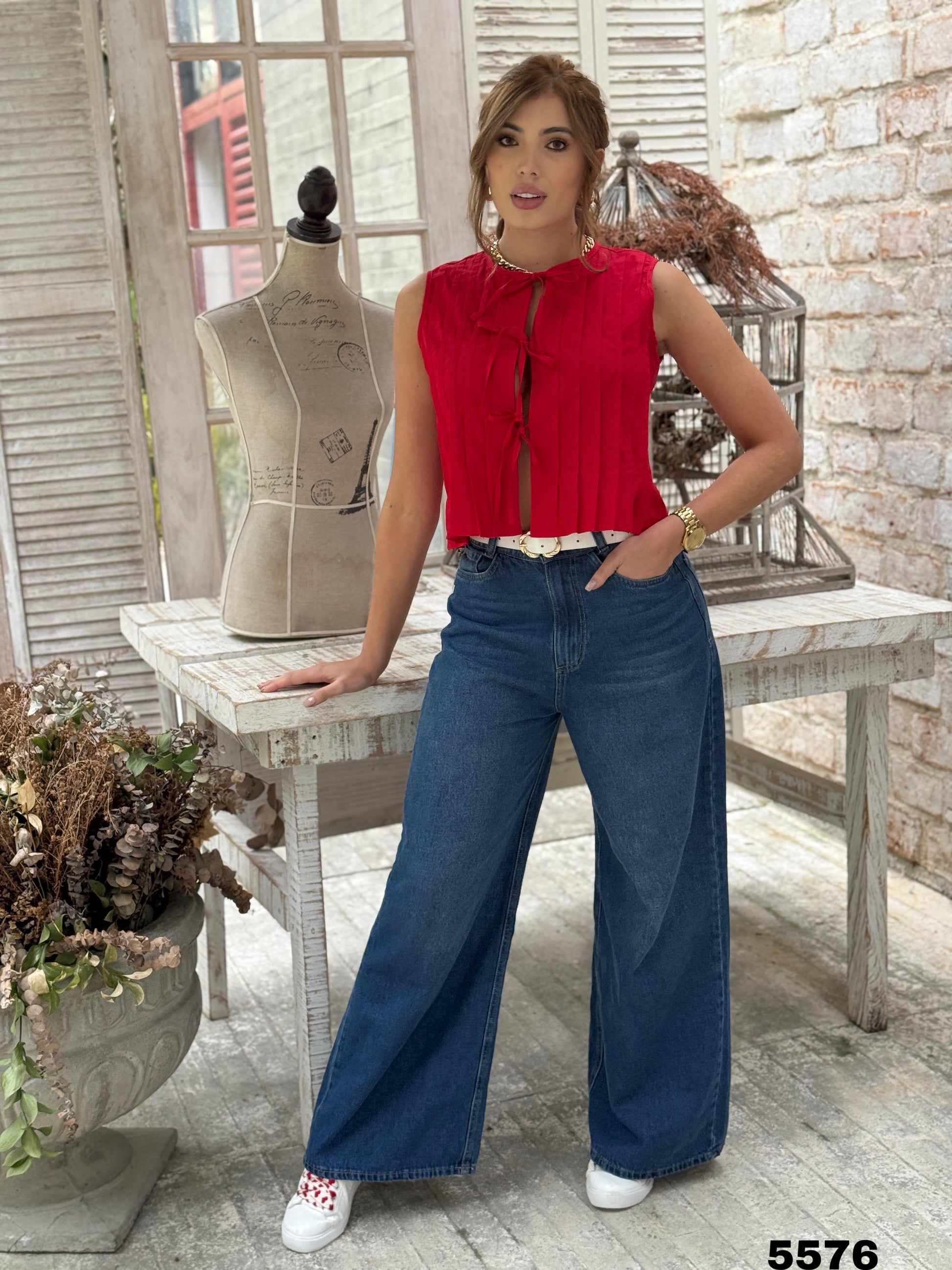 HERMOSA BLUSA FAMITA MaluWoman