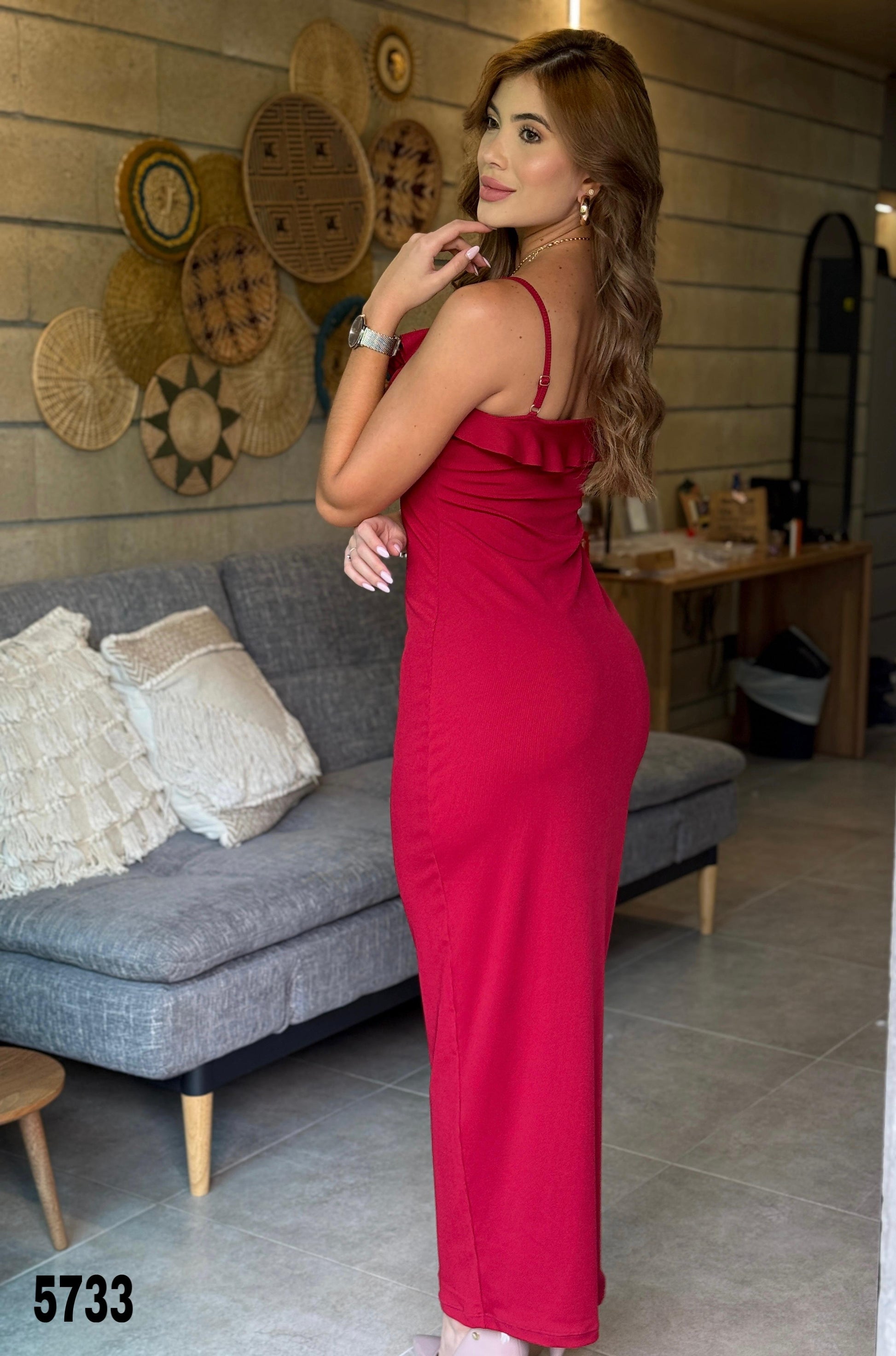 HERMOSO VESTIDO RIB TRINI MaluWoman