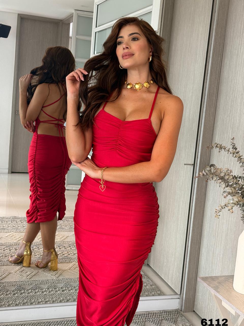 HERMOSO VESTIDO FIESTA MaluWoman