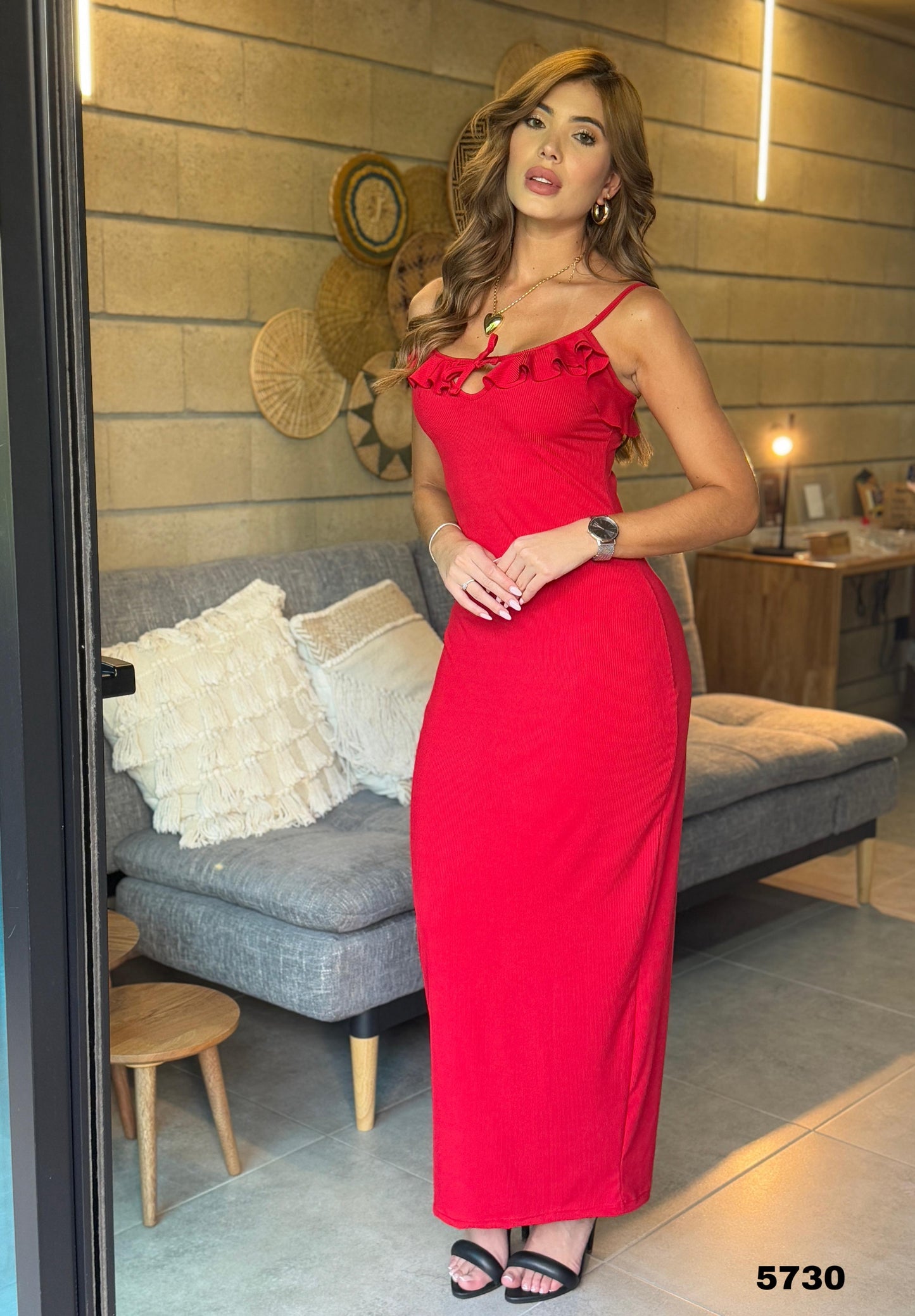 HERMOSO VESTIDO RIB TRINI MaluWoman