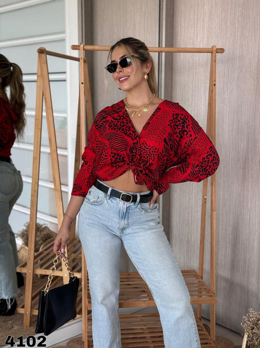 BLUSA ANIMAL POTRA