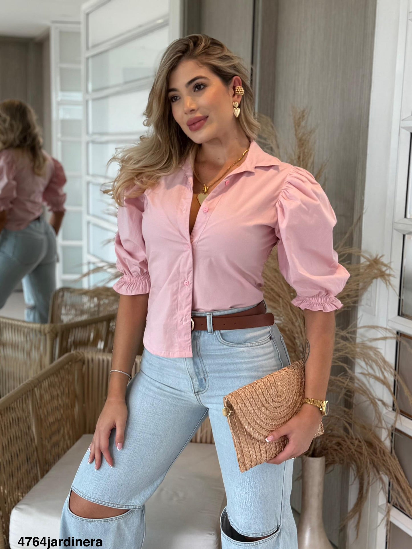 BLUSA JARDINERA MaluWoman